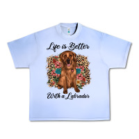 Grape Ice life is better with a labrador Urban Heavy Tee - JahusDesignShop
