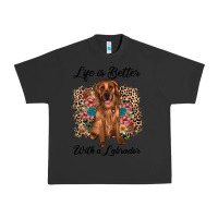 Pigment Black life is better with a labrador Urban Heavy Tee - JahusDesignShop