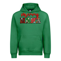 Emerald Christmas merry mama Urban Hoodie - BarkalooDesign