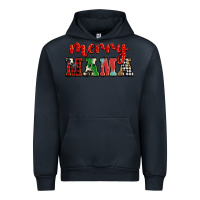 Navy Christmas merry mama Urban Hoodie - BarkalooDesign