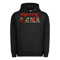 Pigment Black Christmas merry mama Urban Hoodie - BarkalooDesign