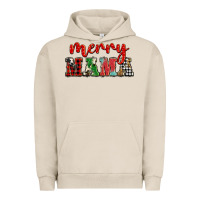 Pigment French Oak Christmas merry mama Urban Hoodie - BarkalooDesign