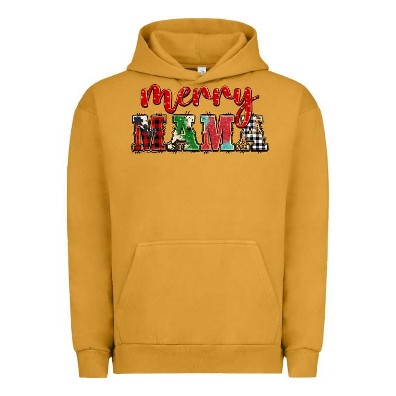 Christmas Merry Mama Urban Hoodie by BarkalooDesign | Teevron