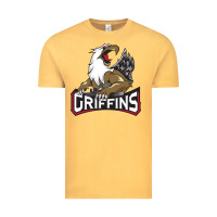 Vintage Mustard The Griffins, Grand Rapids Vintage Tee - artisFamous