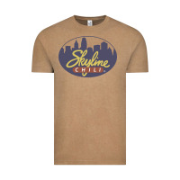 Vintage Coffee Skyline Chili Resto Vintage Tee - artisFamous