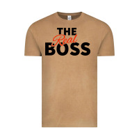 The Real Boss Matching Couple Vintage Tee | Teevron