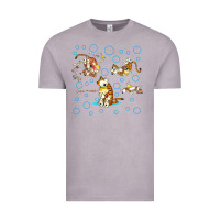 Vintage Zinc calvin and hobbes Vintage Tee - artisFamous