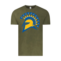 Vintage Olive san jose state spartans Vintage Tee - artisFamous