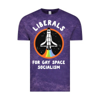 Cloud Purple liberals for gay space socialism Vintage Tee - artisFamous