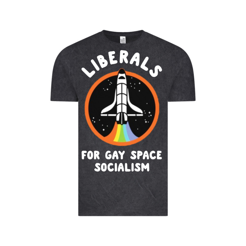Liberals For Gay Space Socialism Vintage Tee by artisFamous | Teevron
