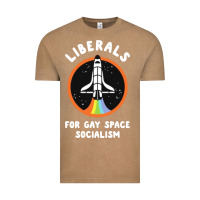 Vintage Coffee liberals for gay space socialism Vintage Tee - artisFamous