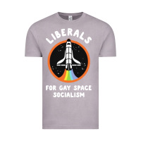 Vintage Zinc liberals for gay space socialism Vintage Tee - artisFamous