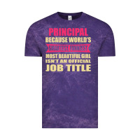 Cloud Purple principal funniest isn't a jobtitle Vintage Tee - artisFamous