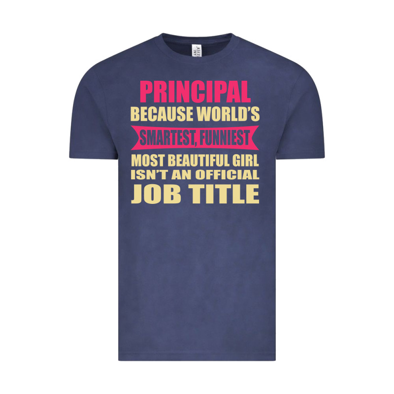 Principal Funniest Isn't A Jobtitle Vintage Tee by artisFamous | Teevron