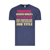 Vintage Denim principal funniest isn't a jobtitle Vintage Tee - artisFamous