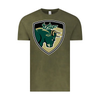 Vintage Olive south florida bulls Vintage Tee - artisFamous
