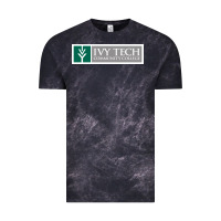 Cloud Black Ivy Tech Community College of Indiana Vintage Tee - artisFamous
