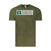 Vintage Olive Ivy Tech Community College of Indiana Vintage Tee - artisFamous
