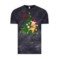 Cloud Black Winnie The Pooh- Merry christmas Vintage Tee - artisFamous