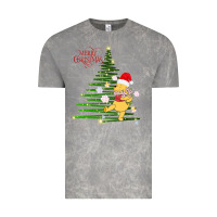 Cloud Rock Winnie The Pooh- Merry christmas Vintage Tee - artisFamous