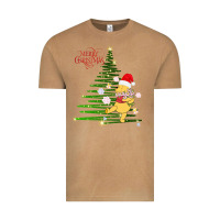 Vintage Camel Winnie The Pooh- Merry christmas Vintage Tee - artisFamous