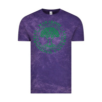 Cloud Purple Maharishi International College Vintage Tee - artisFamous