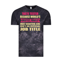 Cloud Black taste tester funniest isn't a jobtitle Vintage Tee - artisFamous