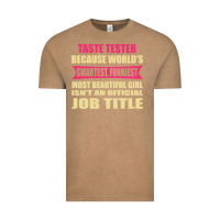 Vintage Coffee taste tester funniest isn't a jobtitle Vintage Tee - artisFamous