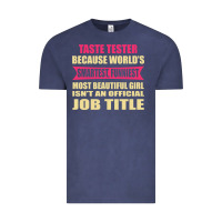 Vintage Denim taste tester funniest isn't a jobtitle Vintage Tee - artisFamous