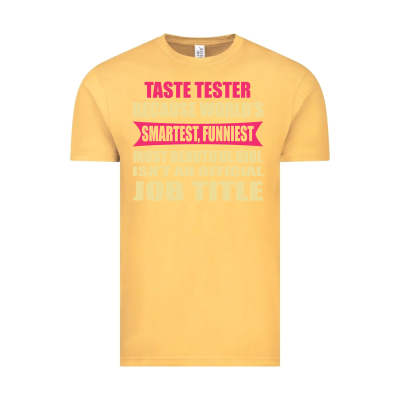 Taste Tester Funniest Isn't A Jobtitle Vintage Tee by artisFamous | Teevron