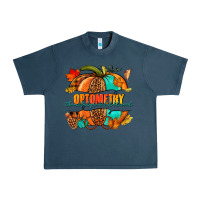 Midnight Navy optometry thankful grateful blessed pumpkin Urban Heavy Tee - NancyCooperArtShop