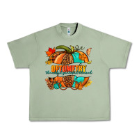 Oil Green optometry thankful grateful blessed pumpkin Urban Heavy Tee - NancyCooperArtShop