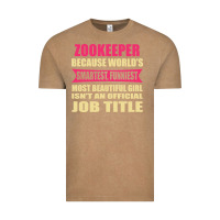 Vintage Coffee zookeeper funniest isn't a jobtitle Vintage Tee - artisFamous