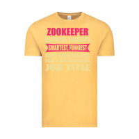Vintage Mustard zookeeper funniest isn't a jobtitle Vintage Tee - artisFamous
