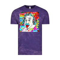 Cloud Purple POP ART RETRO Vintage Tee - artisFamous