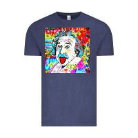 Vintage Denim POP ART RETRO Vintage Tee - artisFamous