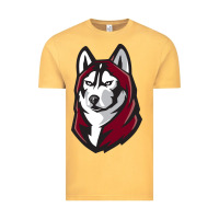 Vintage Mustard bloomsburg huskies Vintage Tee - artisFamous