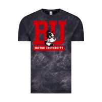 Cloud Black boston university terriers Vintage Tee - artisFamous