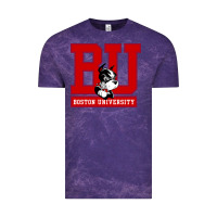 Cloud Purple boston university terriers Vintage Tee - artisFamous