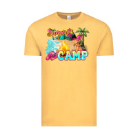 Vintage Mustard summer camp Vintage Tee - NancyCooperArtShop