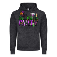 Vintage Black Halloween Party Vintage Hoodie - texasbilliewilder