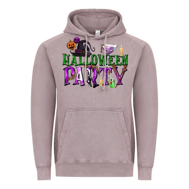 Halloween Party Vintage Hoodie by texasbilliewilder | Teevron