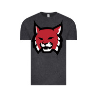 Vintage Black Rhodes College Athletic Vintage Tee - artisFamous