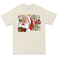 Bone Santa Ho Ho Ho With Gift Box Premium Tee - BundleAndBundleShop
