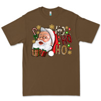 Santa Ho Ho Ho With Gift Box Premium Tee | Teevron