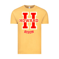 Vintage Mustard howard 1867 university Vintage Tee - artisFamous