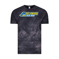 Cloud Black delaware fightin' blue hens Vintage Tee - artisFamous