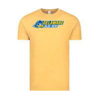 Vintage Mustard delaware fightin' blue hens Vintage Tee - artisFamous