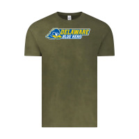 Vintage Olive delaware fightin' blue hens Vintage Tee - artisFamous