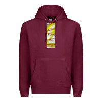 Burgundy softball and baseball pen wraps Premium Hoodie - BundleAndBundleShop